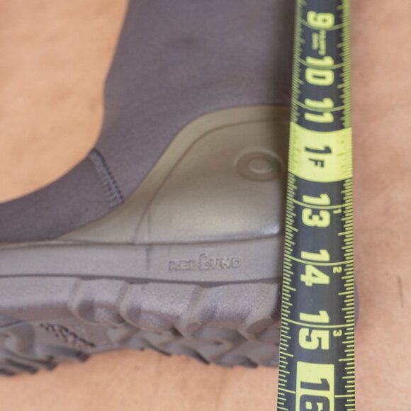 Bogs Women Ketting Grey Waterproof Rain Wellies Farm Mid Calf Boots sz 10 - Picture 9 of 10